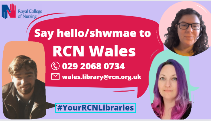 RCN Wales Library team