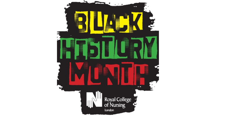 Black History Month RCN London logo