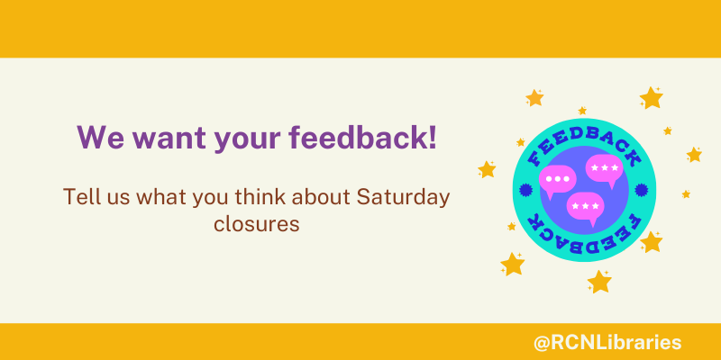 We want your feedback! Tell us what you think about Saturday closures