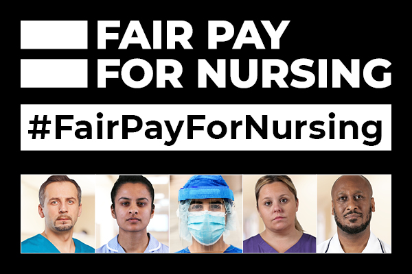 Fair Pay For Nursing campaign logo