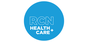 RCN Health + Care logo
