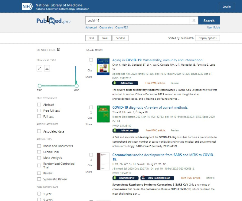 Libkey Nomad and PubMed